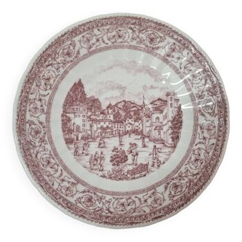 Porcelain plate Corona Colombia