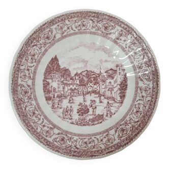 Porcelain plate Corona Colombia