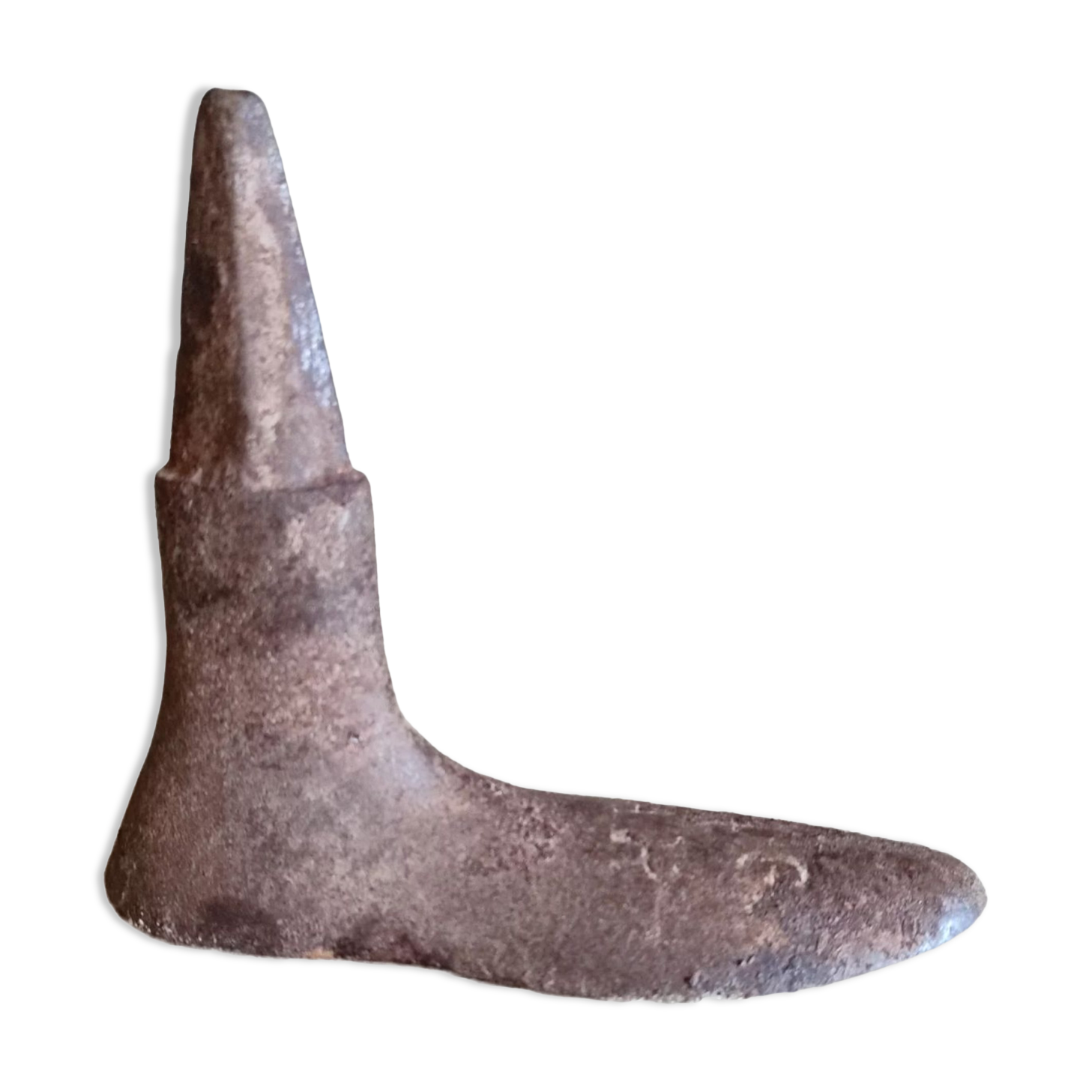 Children's shoemaker's anvil in cast iron