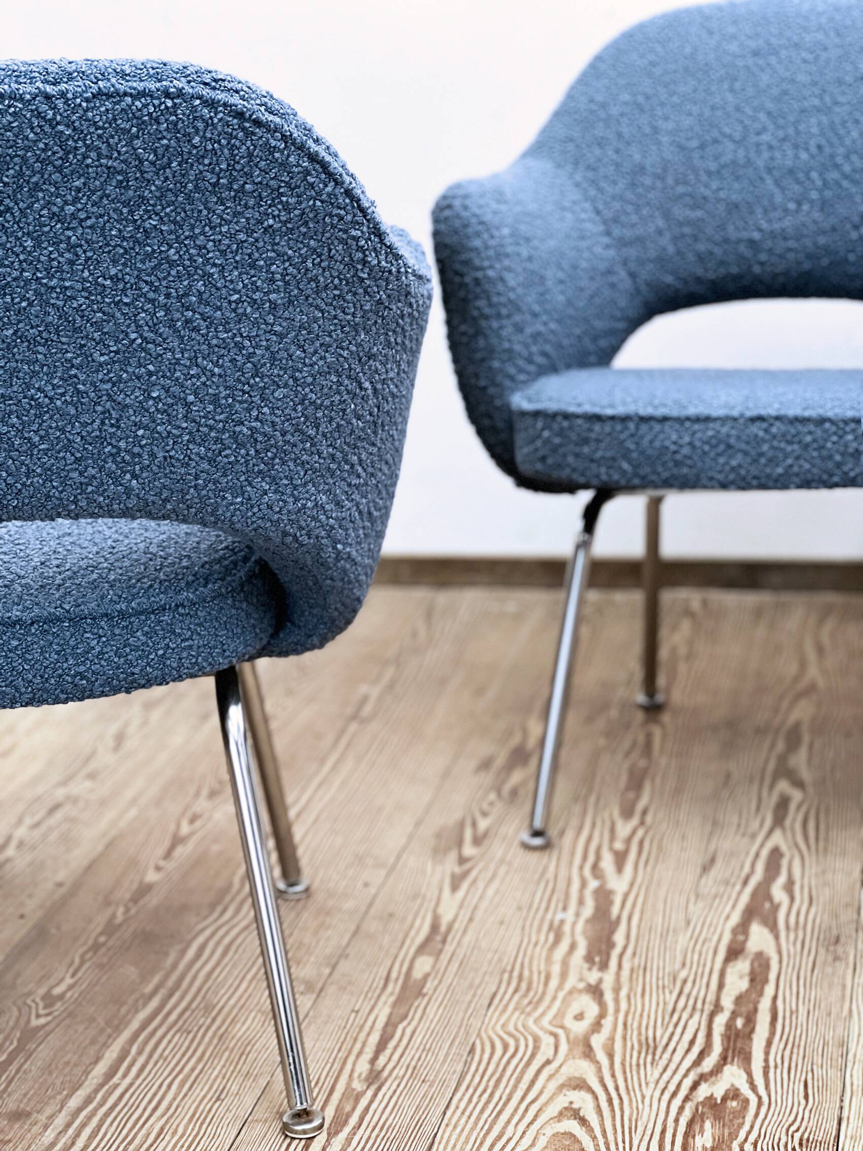 Set of 4 Executive Armchairs by Eero Saarinen, Knoll International, Germany