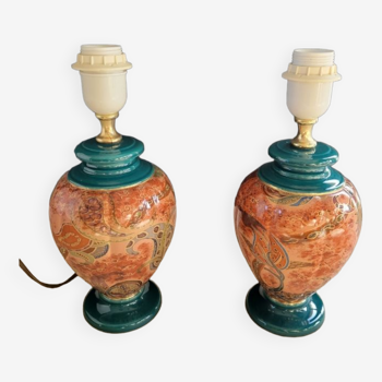 Pair of lamps - Robert de Schuytener