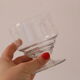 Set de 2 verres à pied, ciselé, art déco