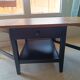 Retractable coffee table