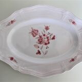 Dish Henriot Quimper decorations with flowers