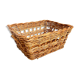 Wicker basket and braided rattan 66 x 47 cm