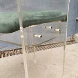 4 Plexiglas Roche and Bobois chairs