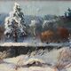 HSP painting "Trees in winter" Vladimir Vostrikov Russian sc.