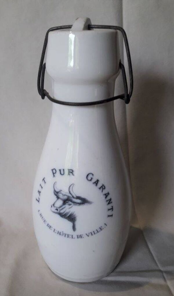 Bouteille lait publicitaire