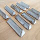 10 stoneware knife doors