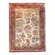 Oriental carpet ghoum-qom silk iran persian : 0.98 X 1.48 M
