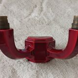 Pair of Art Deco ceramic wall lights