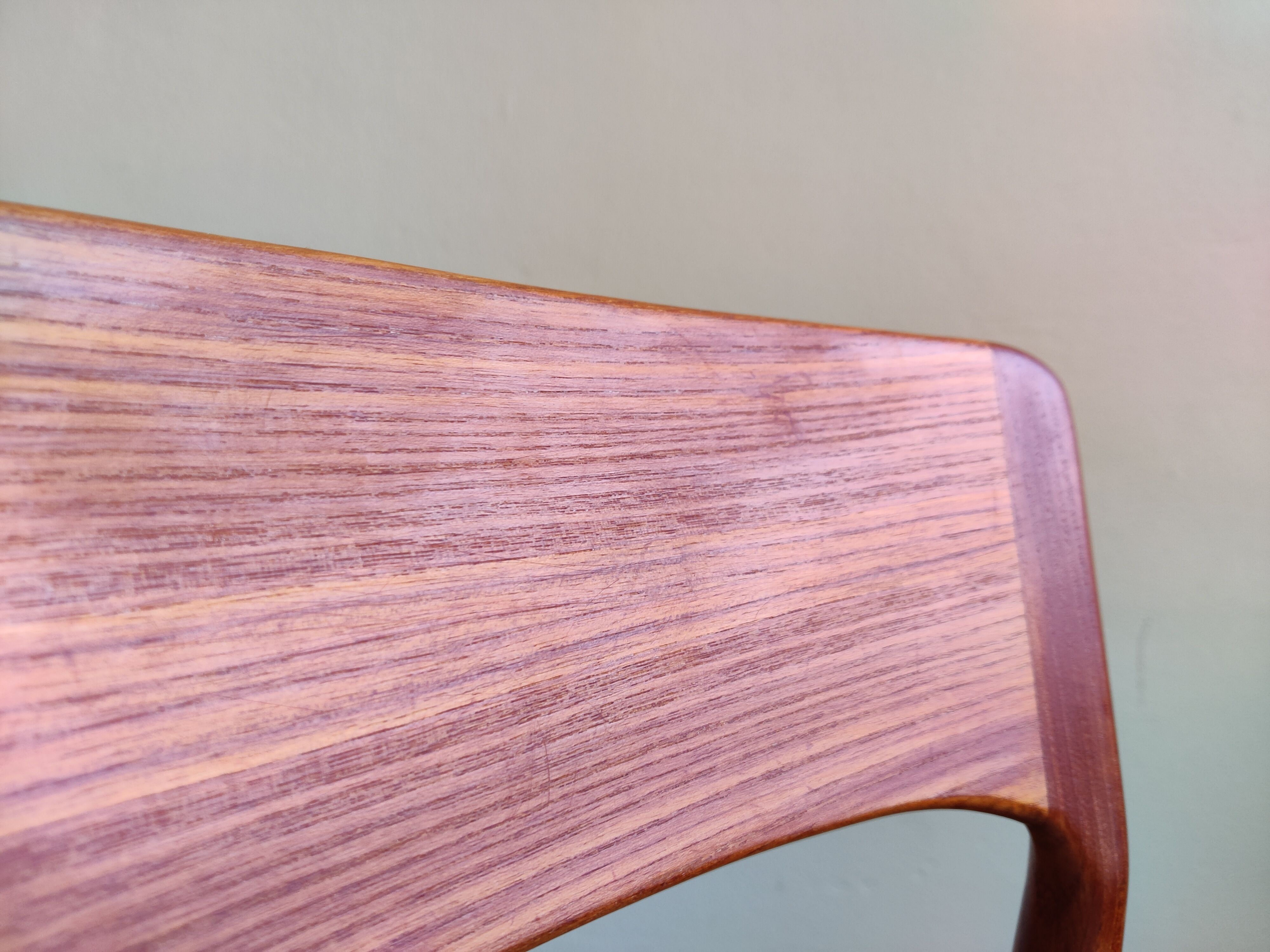 Teak chairs by Henning Kjaernulf for Korup Stolefabrik, Set of 4