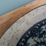 Plate with Japanese decor
