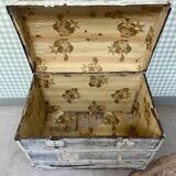 White patinated trunk