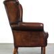 Fauteuil en cuir de mouton