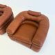 Straccio lounge chairs by De Pas, D’Urbino and Lomazzi for Zanotta