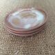 3 stoneware dessert plates