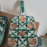 Set of two Robert Picault snail pans