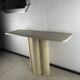 Vintage travertine console