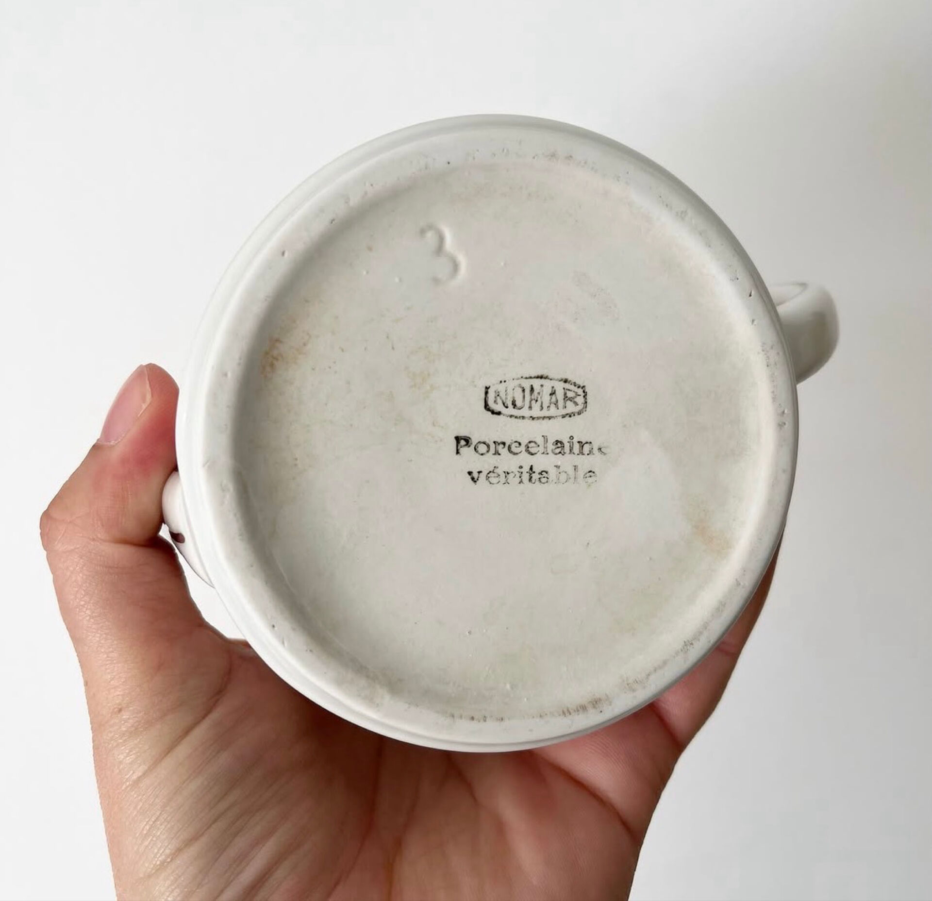 Vintage porcelain teapot