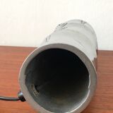 Vintage cast aluminum lamp 70s