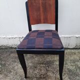 Set of four art deco chairs