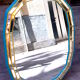 Mirror blue and gold 65x90cm