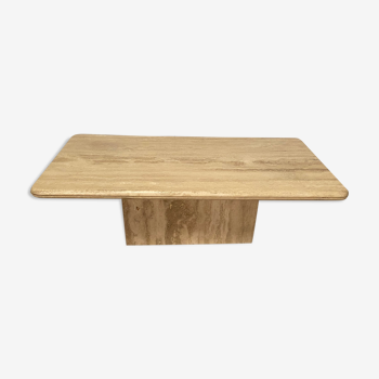 Table basse en travertin, 1970