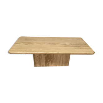 Table basse en travertin, 1970