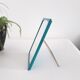 Vintage barber mirror Clément Gaget '' CLE '' Blue plastic - 1900