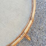 Table basse rotin  1960