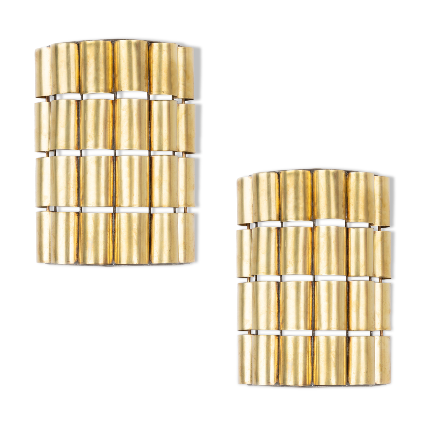 Wall light in laiton dore pf