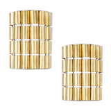 Wall light in laiton dore pf