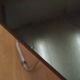 Mahogany desk, Italian design, 1980s, made in Italy