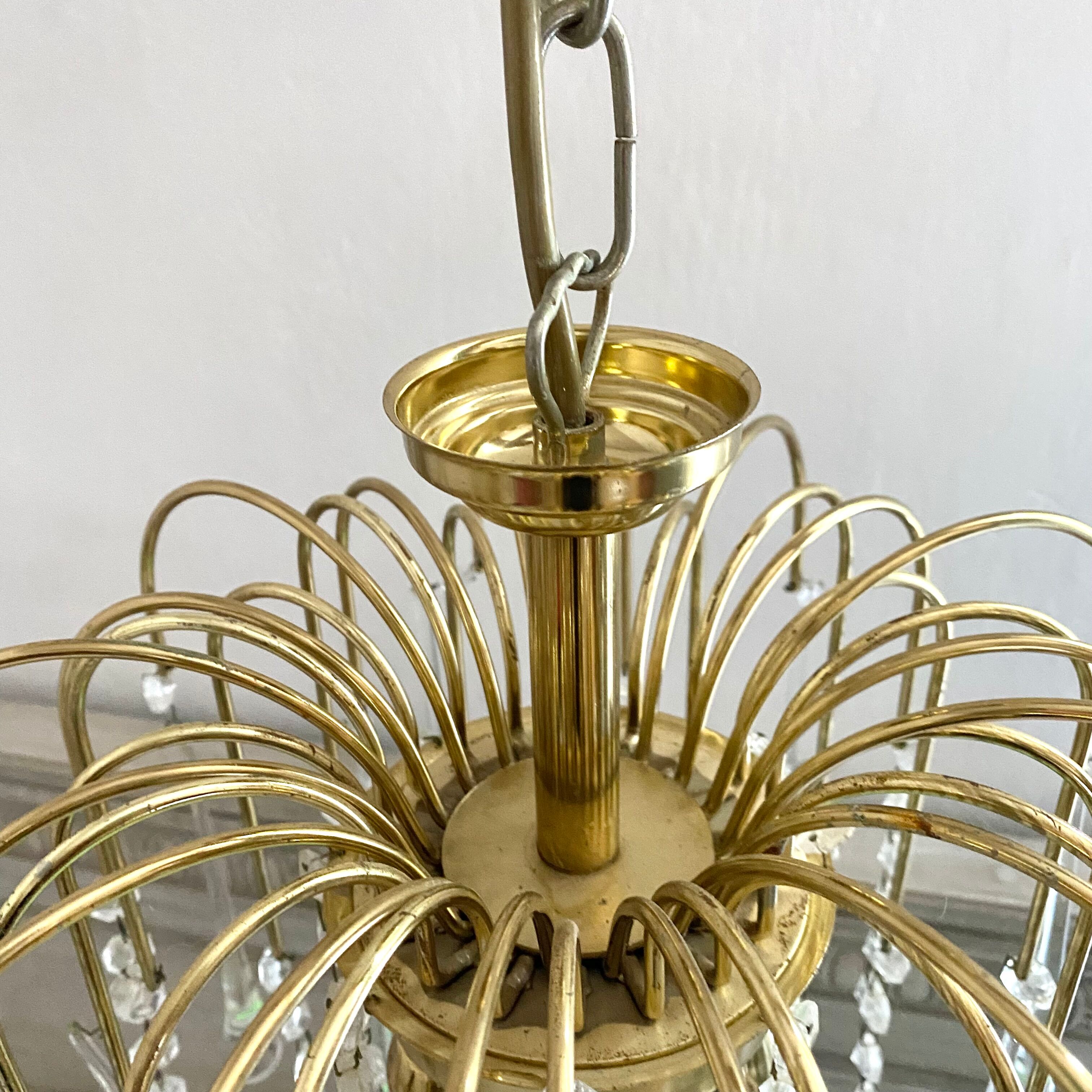 Murano Glass Waterfall Chandelier