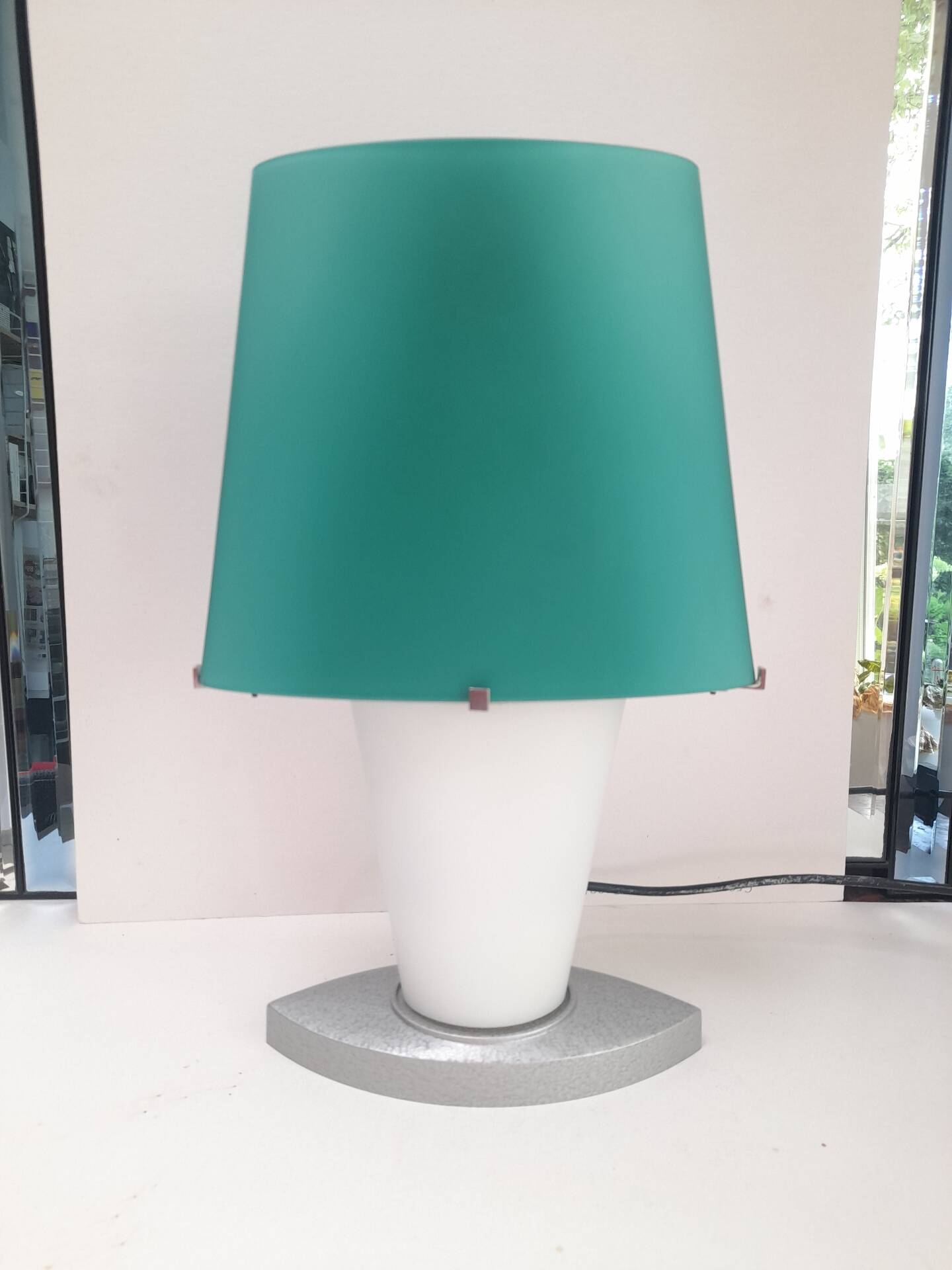 Lampe à poser italienne en verre Fontana Arte