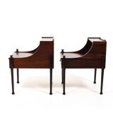 1950s Danish Nightstands / Bedside Tables