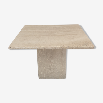 Italian Travertine Coffee Table, 1980's