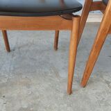 Lot de 4 chaises design scandinave