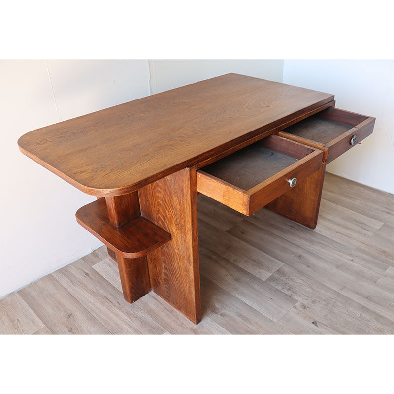 Modernist oak desk, 1940