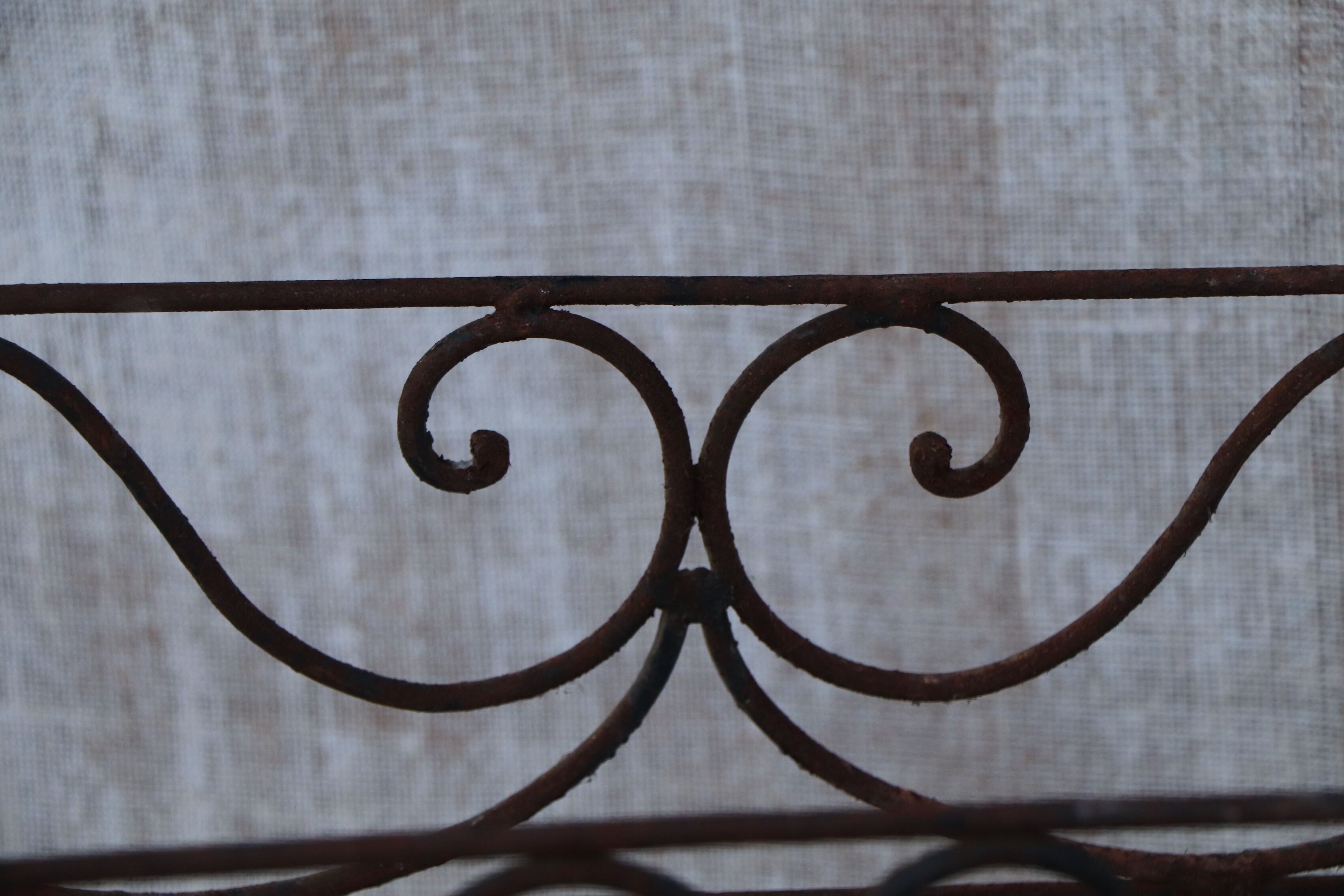 Wrought iron planter 1900