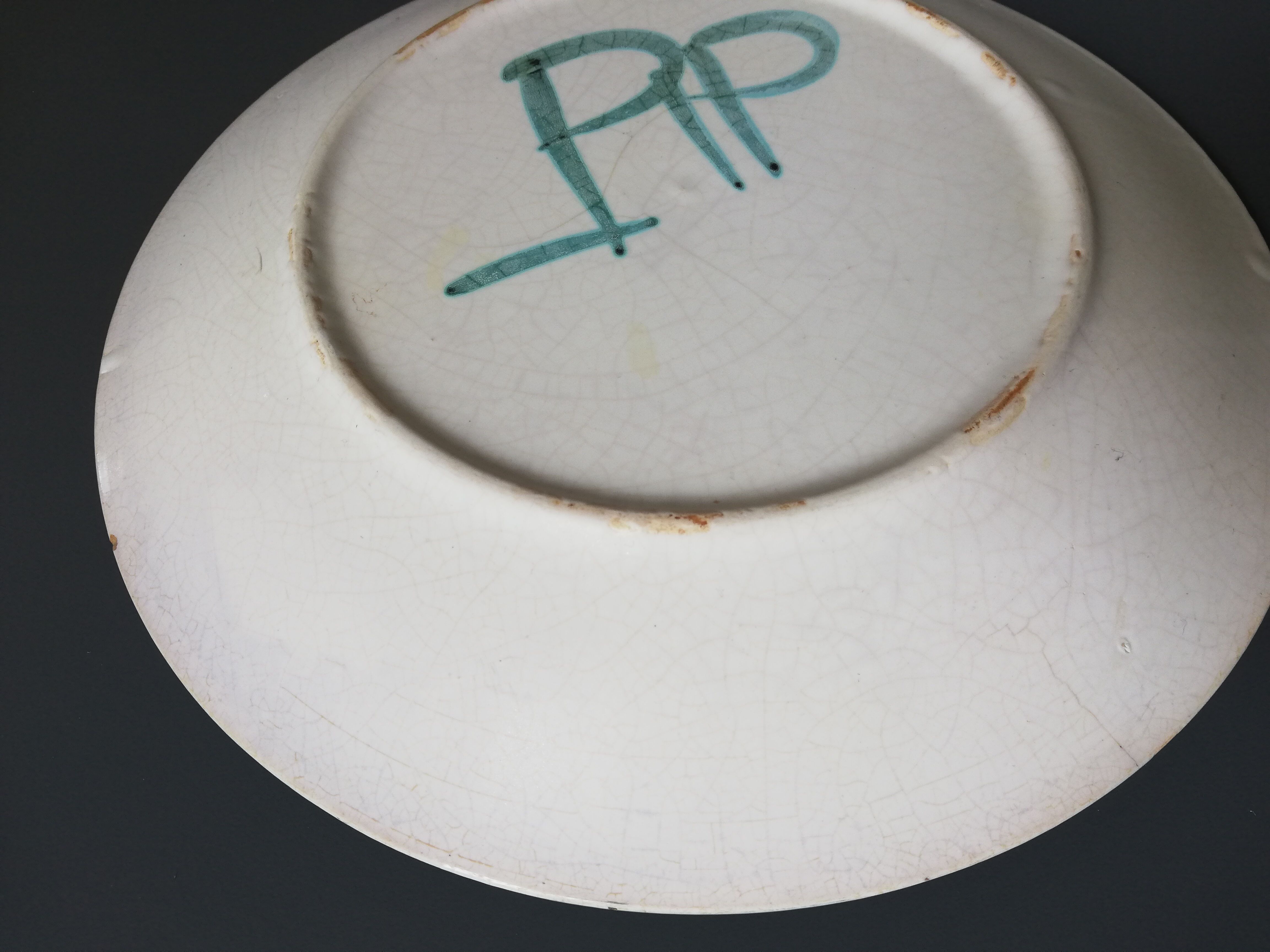 Robert Picault Vallauris flat plate