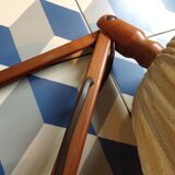 Vintage teak scissor wall light