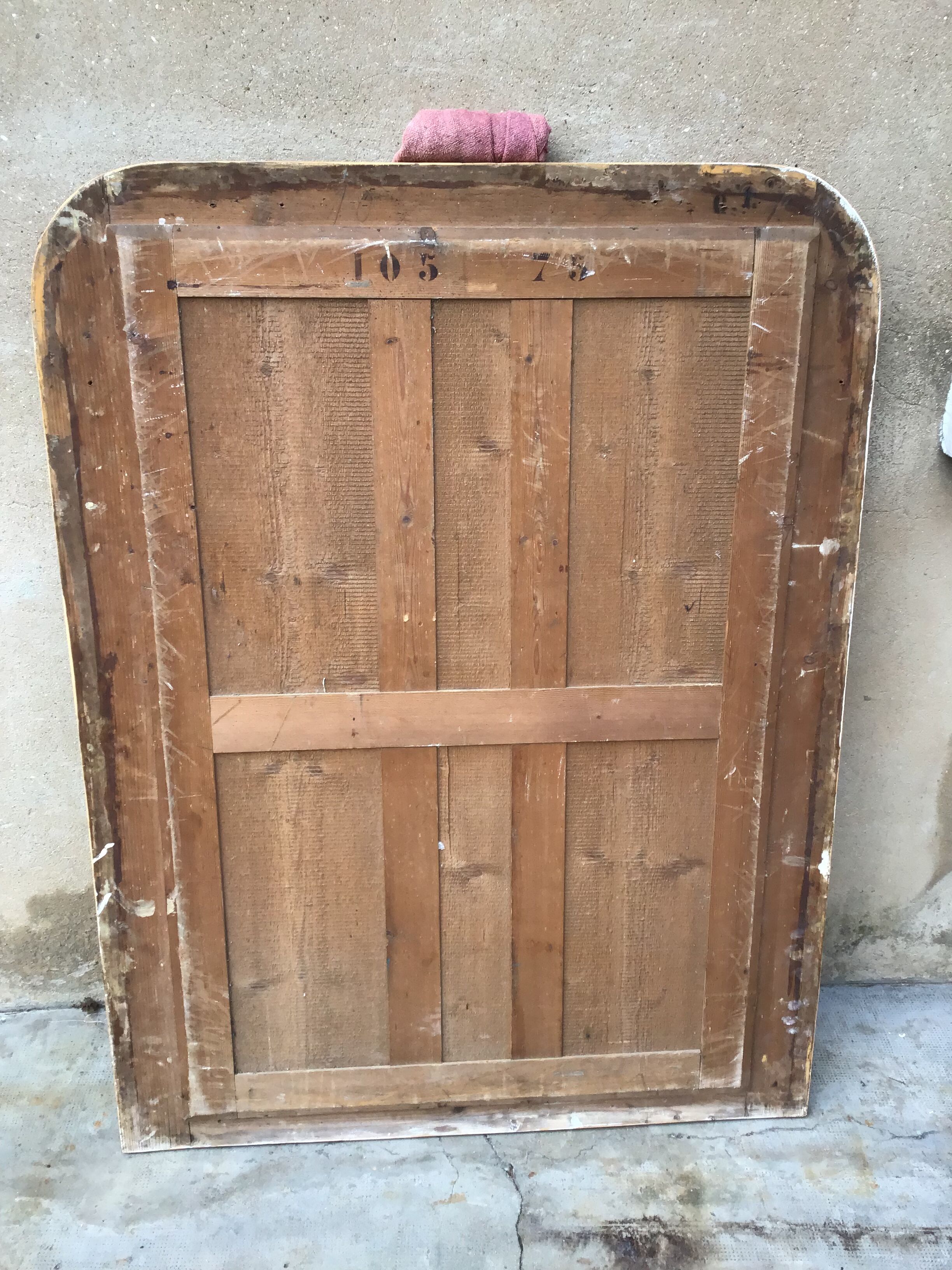 Mirror Louis Philippe gilded 127x 95