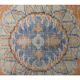 Vintage Turkish Oushak handmade wool runner 81x318