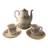 Vintage-Service à thé/café-fleuri-A compléter