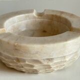 Brutalist marble ashtray