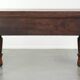 Elegant antique English desk / writing table from the mid-19th century