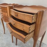 Paire de chevets style Louis XV 3 tiroirs