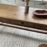 Oak farmhouse table